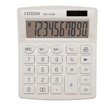CITIZEN Kalkulator biurowy SDC-810NRWHE 10-cyfrowy, 127x105mm, biały