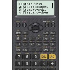CASIO KALKULATOR NAUKOWY FX 82CEX CZARNY, 12 CYFROWY WYŚWIETLACZ