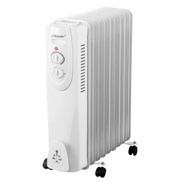 Grzejnik olejowy Maestro 9 żeber, 2000W  MR-950-9 biały