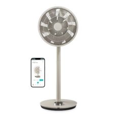 Wentylator Duux | Inteligentny Whisper Flex | Wentylator stojący | Greige | Średnica 34 cm | Liczba prędkości 26 | Oscylacja | Tak