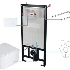 Zestaw WC podtynkowy 6 w 1