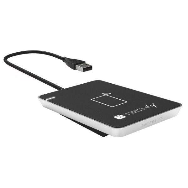 Czytnik kart zbliżeniowych TECHLY NFC RFID 13.56MHz na USB