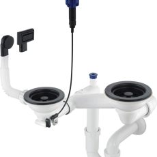 Syfon do zlewozmywaka granitowego 1.5- i 2-komorowego - Space-Saver ZXY N973 5907650876076