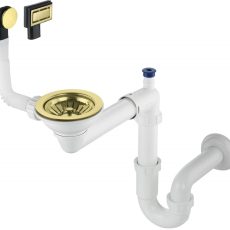 Syfon do zlewozmywaka granitowego 1-komorowego - Space-Saver