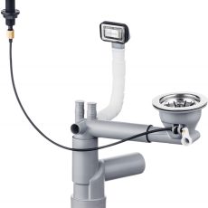 Syfon do zlewozmywaka granitowego 1-komorowego - Space-Saver ZXY 9911 5907650841593