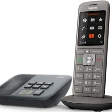 Gigaset CL660A Telefon w systemie DECT Antracyt, Czarny