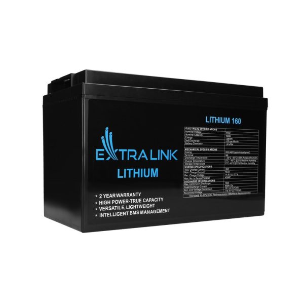 EXTRALINK AKUMULATOR LIFEPO4 12.8V 160AH