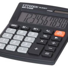 CITIZEN KALKULATOR BIUROWY SDC-810NR, 10-CYFROWY, 127X105MM, CZARNY