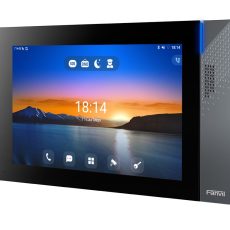 Fanvil i57A wideodomofon 25,6 cm (10.1") Stal nierdzewna, Czarny