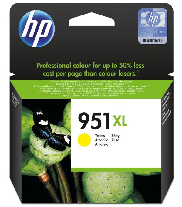 HP 951XL Oryginalny Zdjęcie w kolorze żółtym 1 szt.