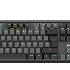 Corsair K70 CORE RGB klawiatura Gaming USB QWERTY Niemiecki Szary