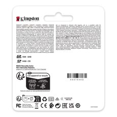 KINGSTON microSDXC Canvas 128GB React Plus UHS-II 280R/100W U3 V60 for Full HD/4K