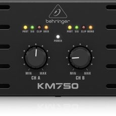Behringer KM750 wzmacniacz audio 2.1 kan. Czarny