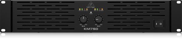 Behringer KM750 wzmacniacz audio 2.1 kan. Czarny