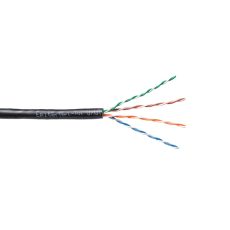 Kabel  EmiterNet zewnętrzny PVC+PE UTP (U/UTP) kat.5e, drut 4x2x0,5 PE