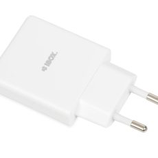 IBOX ŁADOWARKA UNIWERSALNA C-43 GAN PD30W SLIM USB A+C WHITE