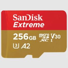 SANDISK EXTREME microSDXC 256 GB 190/130 MB/s A2