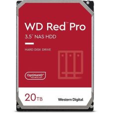 Dysk HDD WD Red Pro WD201KFGX (20 TB ; 3.5"; 512 MB; 7200 obr/min)