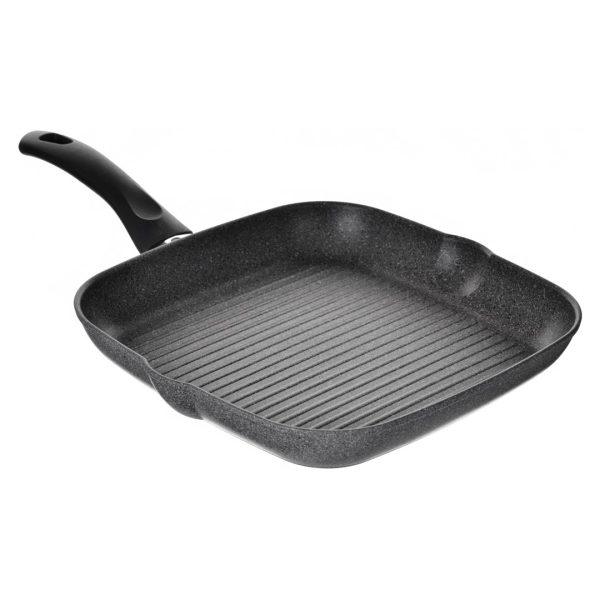 BALLARINI Ferrara FERG9F0.28U patelnia grillowa granitowa 28 cm