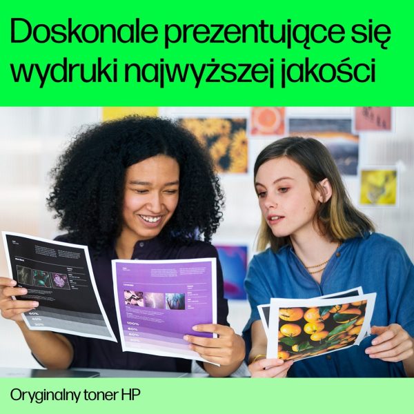 HP 658A — oryginalny wkład LaserJet z błękitnym tonerem