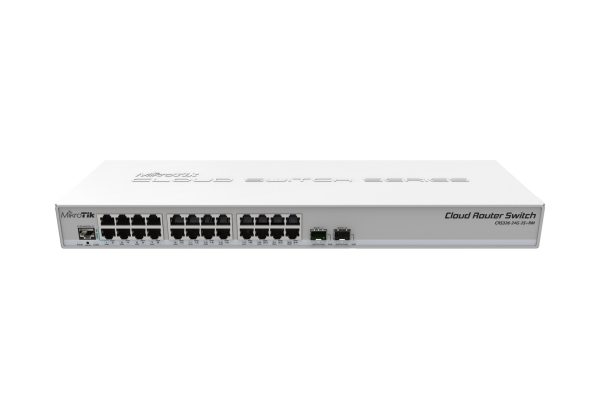 Switch Mikrotik CRS326-24G-2S+RM 26p  Managed Gigabit/10G