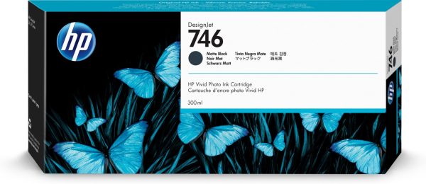 HP 746 300-ML MATTE BLACK/INK CARTRIDGE