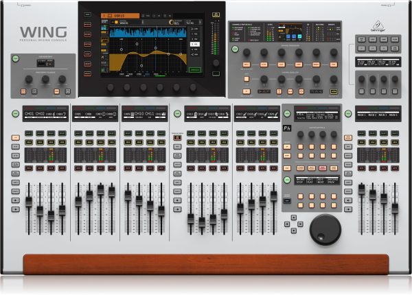 Behringer WING mikser audio 48 kan. 10 - 20000 Hz Srebrny