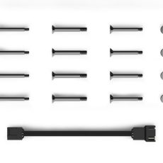 Alphacool Apex Stealth Metall Obudowa komputera Wentylator 12 cm Czarny 1 szt.