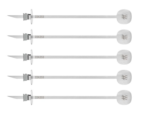 ZWILLING BBQ+ Zestaw 5 szpikulców do szaszłyków