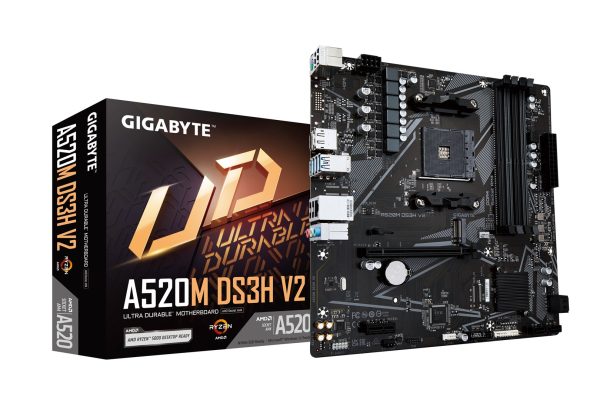 Gigabyte A520M DS3H V2 płyta główna Socket AM4 micro ATX