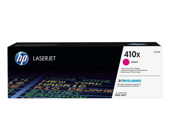 HP 410X oryginalny wkład z purpurowym tonerem LaserJet XL