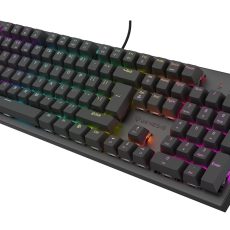 GENESIS Thor 303 klawiatura Gaming USB QWERTY US English Brzoza