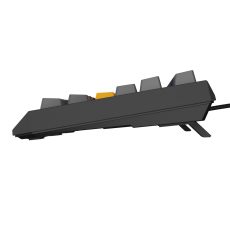 GENESIS THOR 230 TKL klawiatura Gaming USB + RF Wireless + Bluetooth QWERTY Czarny, Niebieski, Szary, Pomarańczowy