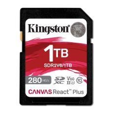 KINGSTON microSDXC Canvas 1TB React Plus UHS-II 280R/150W U3 V60 for Full HD/4K