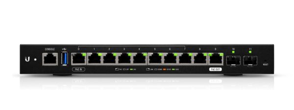 Ubiquiti ER-12 Router EdgeMAX EdgeRouter, 10x R