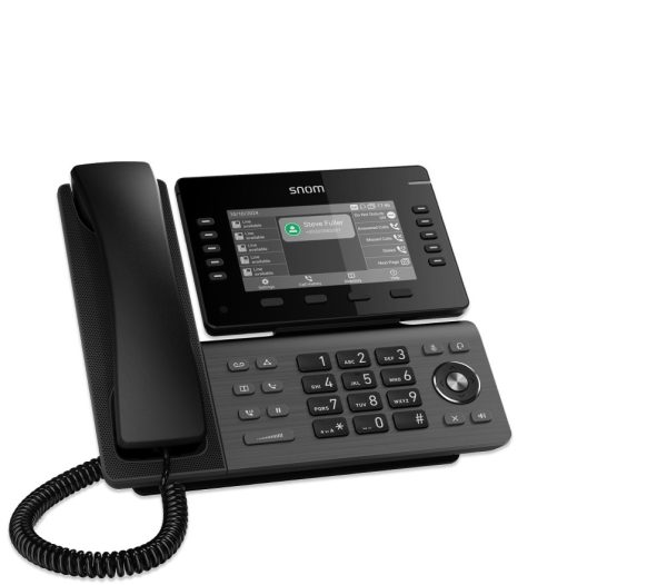 Snom D815W telefon VoIP Czarny TFT Wi-Fi