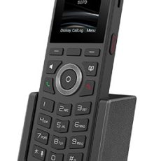 Fanvil W610W telefon VoIP Czarny 4 linii Wi-Fi