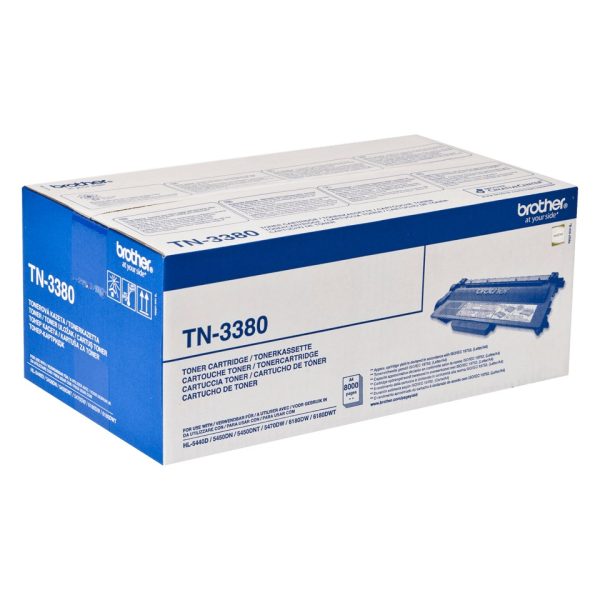 Brother TN-3380 kaseta z tonerem 1 szt. Oryginalny Czarny