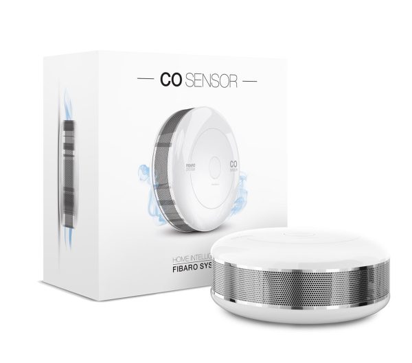 FIBARO Czujnik tlenku węgla  CO Sensor  FGCD-001 (wewnętrzny; Z-Wave; kolor biały)