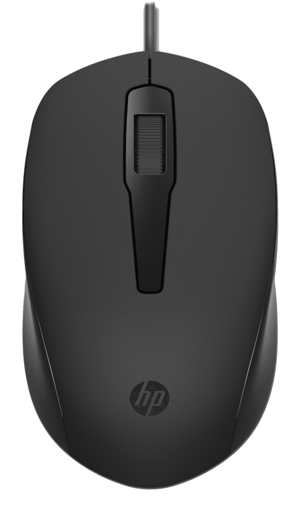 Mysz HP 150 Wired Mouse  przewodowa czarna 240J6AA