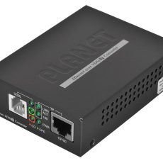 PLANET VC-231 konwerter sieciowy 100 Mbit/s Czarny