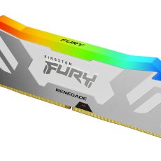 Kingston FURY DDR5 16GB (1x16GB) 6800MHz CL36 Renegade White RGB XMP