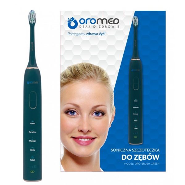 Szczoteczka soniczna OROMED ORO-BRUSH GREEN