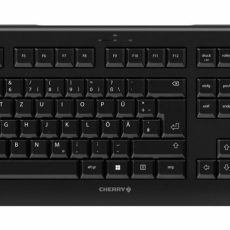 CHERRY JK-3000DE-2 klawiatura Uniwersalne RF Wireless QWERTZ Niemiecki Czarny