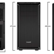 Obudowa BE QUIET! Pure Base 600 BG022 (ATX, Mini ATX, Mini ITX; kolor czarny)