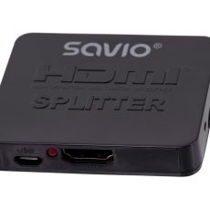 Splitter SAVIO CL-93 (HDMI, Micro USB; 2x HDMI)