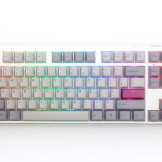 Ducky One 3 TKL Mist Grey klawiatura Gaming USB Niemiecki Szary