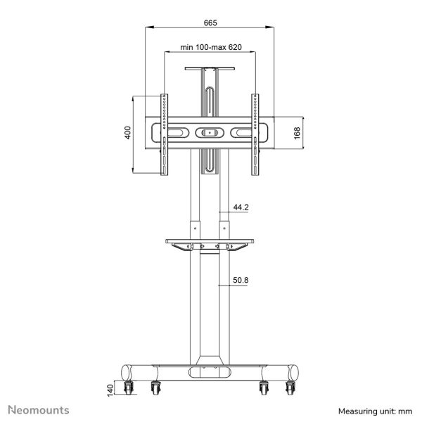 Uchwyt Neomounts by Newstar  NM-M1700BLACK