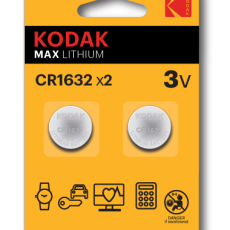 KODAK BATERIE LITOWE MAX CR 1632 BLISTER X 2 SZT.