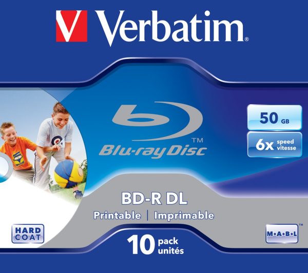 Płyta BluRay Verbatim BD-R, 50GB, 6x DLP/DL/IWP